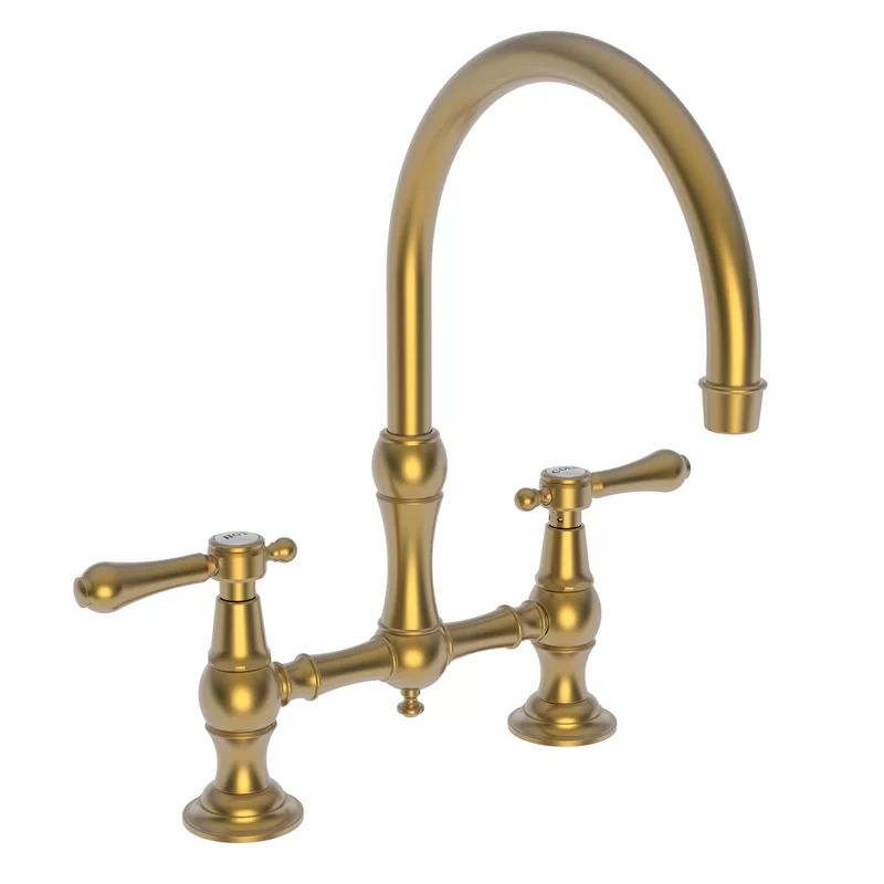 9457/034 Newport Brass Chesterfield Kitchen Faucet | Wayfair Professional