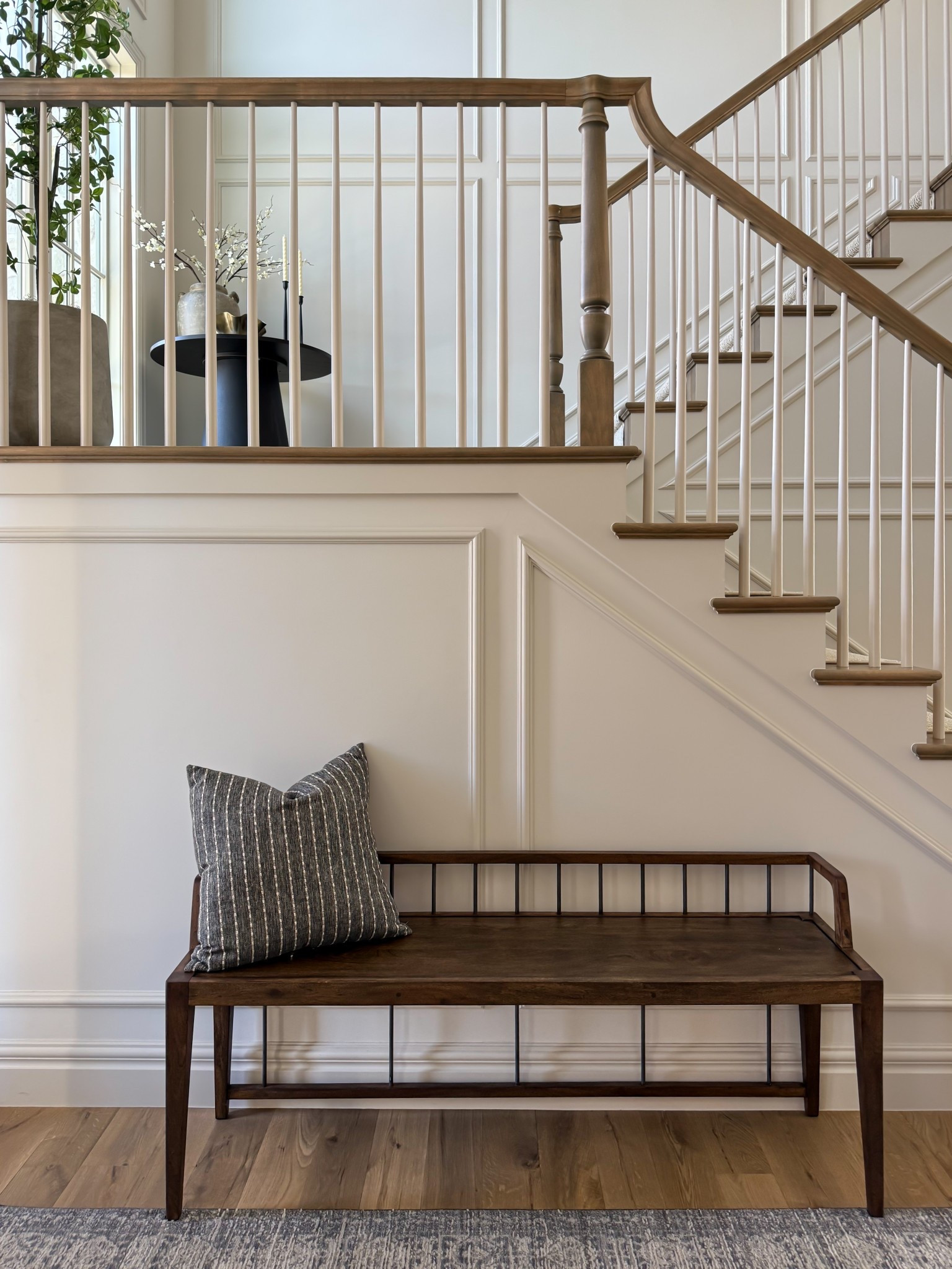 Most of my entryway is filled with pieces from @wayfair — the perfect wood bench that works for both modern and traditional spaces, the viral lightweight concrete planter that comes in a set of three, my black pedestal table, and handmade vintage look vase, not to mention my entry rug and those taper candle holders.

#wayfair #wayfairpartner #ltkit


Smoked black console table, four hands console table, woven baskets, decorative baskets, vase, urn, planters, concrete planters, scallop, lamp, cloudpile rug, bedroom rug, home decor, furniture, cozy home

#LTKStyleTip #LTKHome