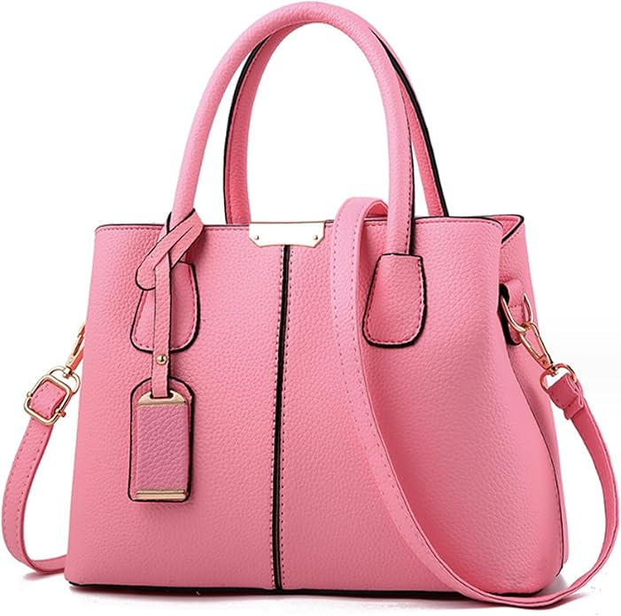 Women Classy Satchel Handbag Tote Purse Handle Bag Shoulder Bag | Amazon (US)