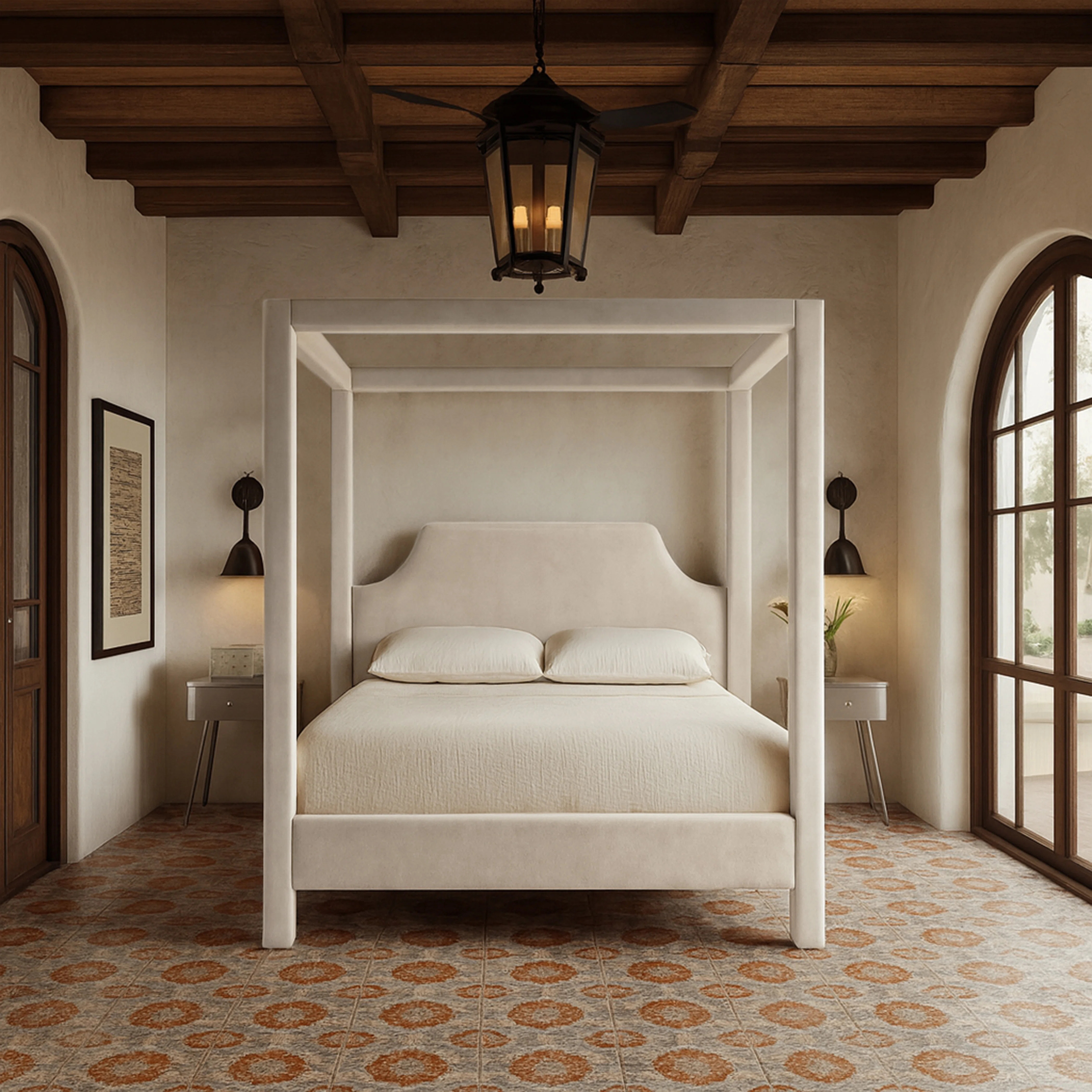Sharan Velvet Upholstered Bed | Wayfair North America