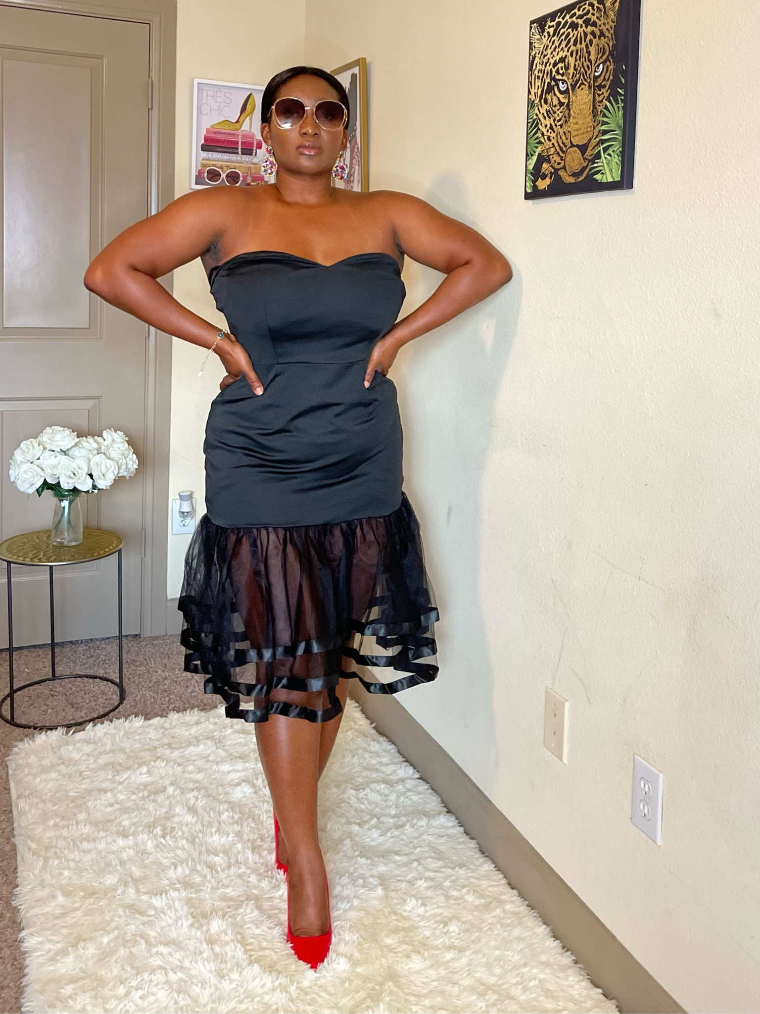 Body con tulle dress 

#LTKcurves #LTKstyletip #LTKunder50