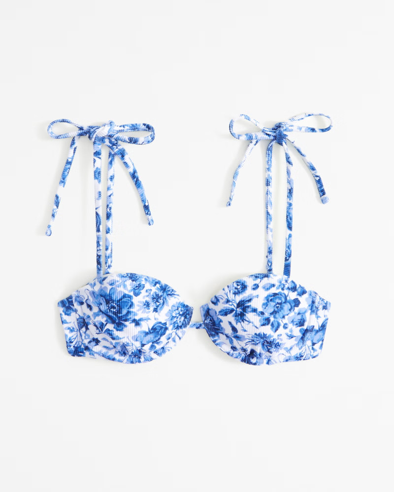 Tie-Strap Underwire Bikini Top | Abercrombie & Fitch (US)
