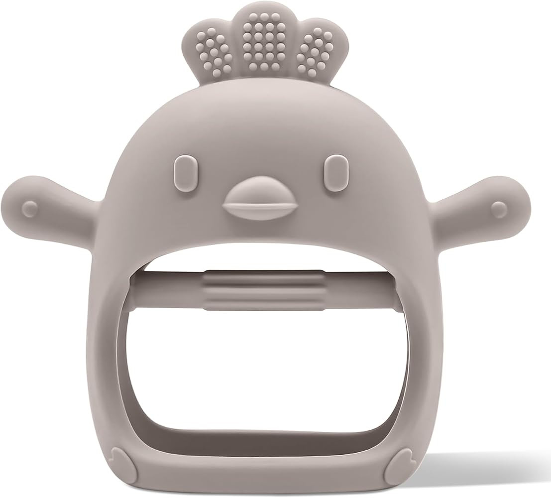 Komfy LilLove Handle Baby Silicone Teether, BPA Free, Anti-Drop, Sustainable, and Non Toxic Mitte... | Amazon (US)