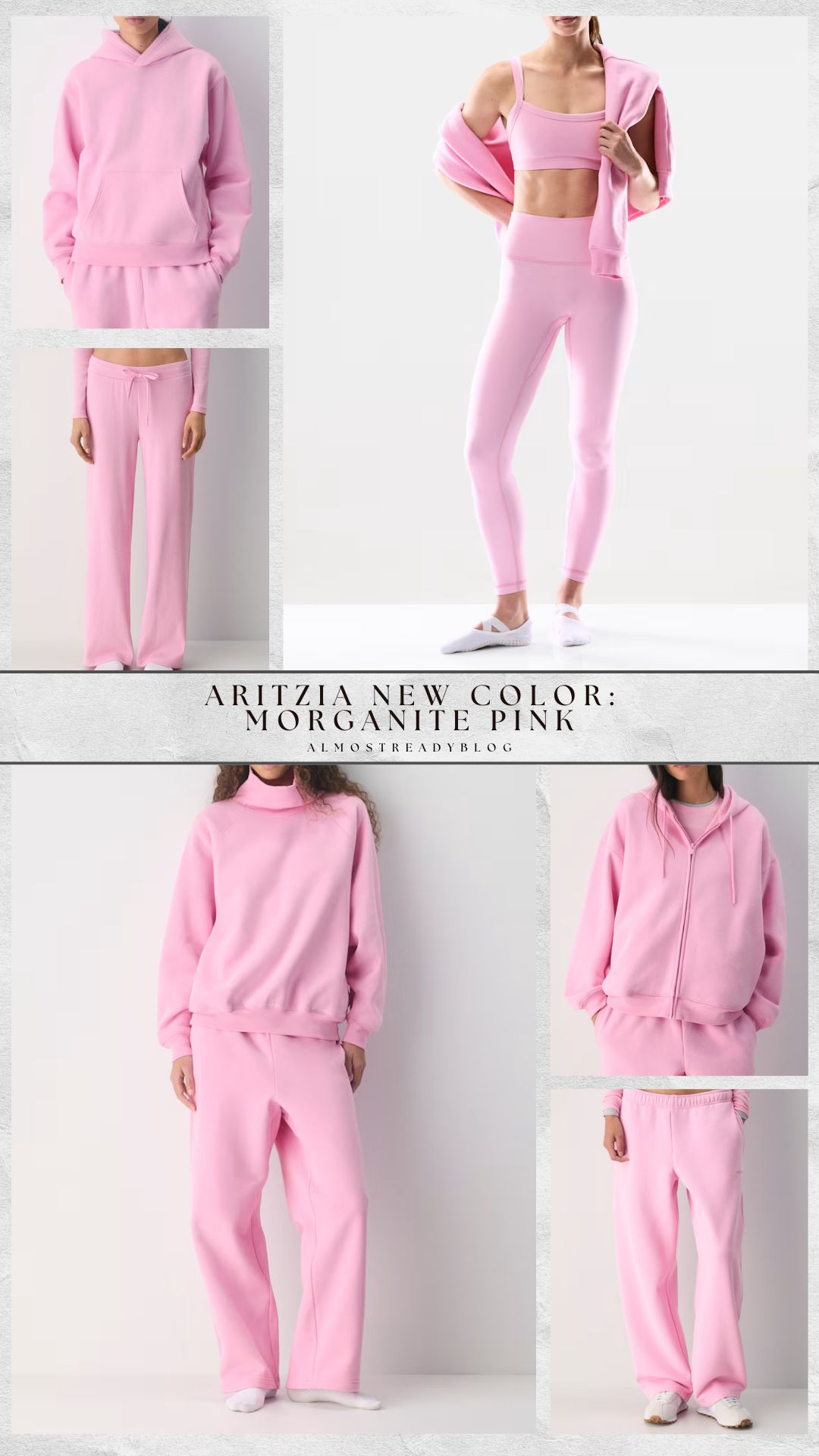 New color from Aritzia!! Morganite Pink! Perfect for Valentine's Day! 💕

gifts for her, new arrivals, finds under 100, loungewear, activewear, causal outfit, sweatpants, hoodie, zip up, amanda west 

 #LTKSeasonal #LTKSaleAlert #LTKFindsUnder100