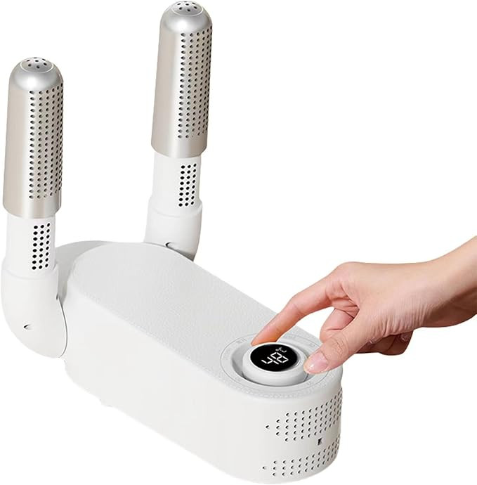 Boot Dryer for Shoes, Work Boots, Shoe Dryer with Heat Blowe Glove Dryer & Boot Warmer (White) | Amazon (US)