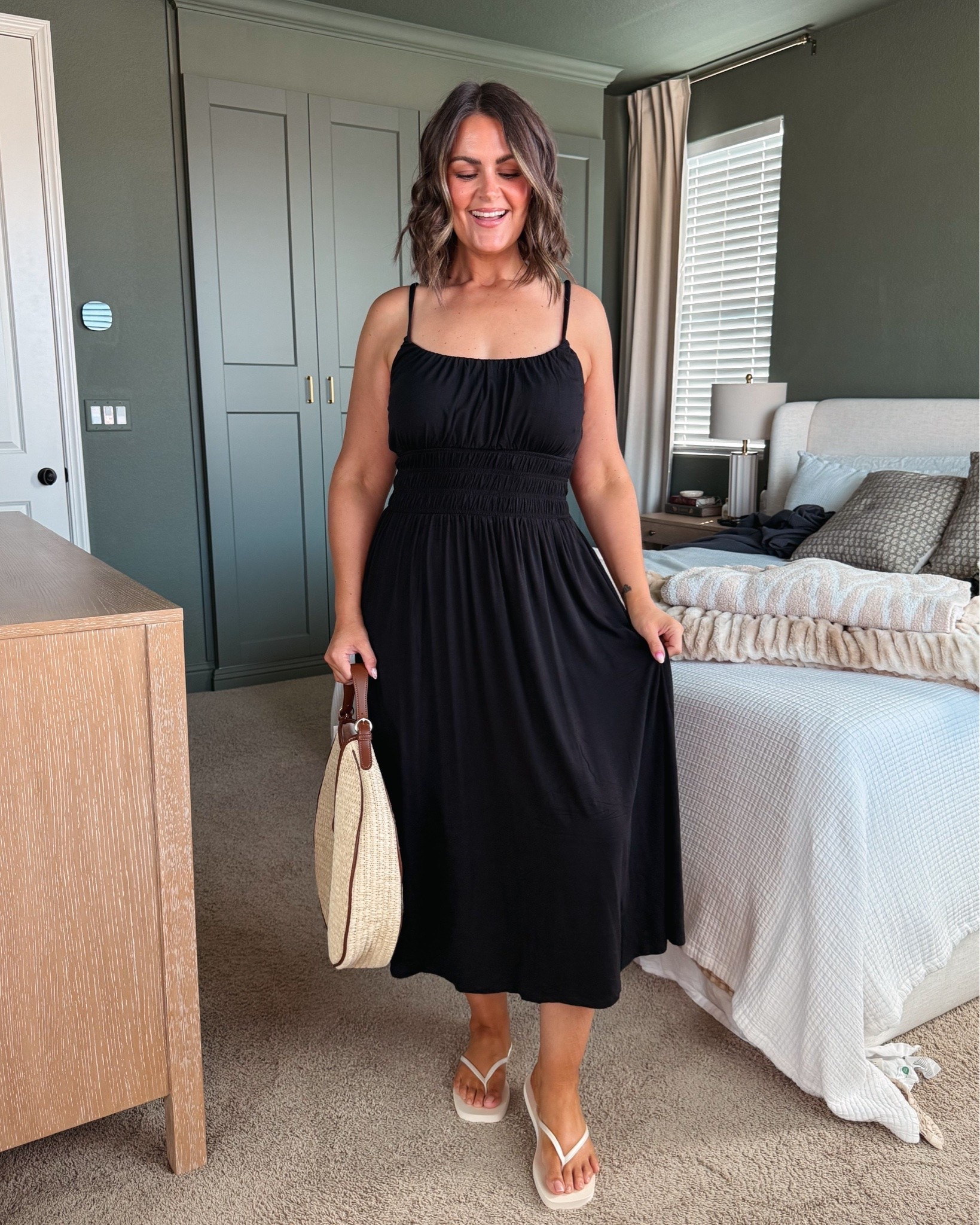 Old Navy Dresses under $25
Floral, medium 
Blue with pattern, large
Black & olive, medium
Green floral, large
Blue gauze, medium
Sandals, true size 10

Under $25, size 12, midsize, mom style, summer outfits, summer dress

#LTKootd #LTKSeasonal #LTKMidsize