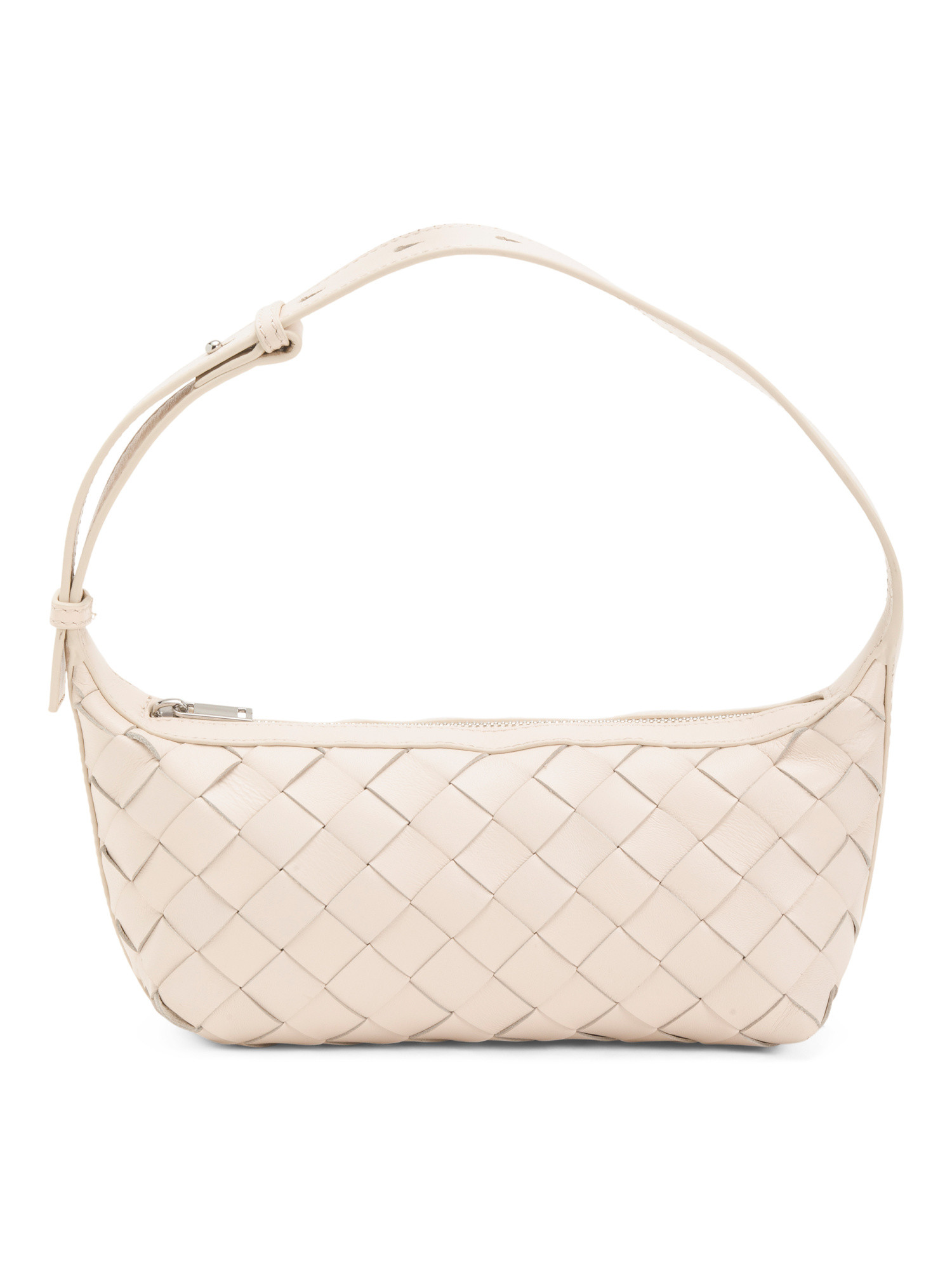 Leather Aurora Hand Woven Shoulder Bag | TJ Maxx