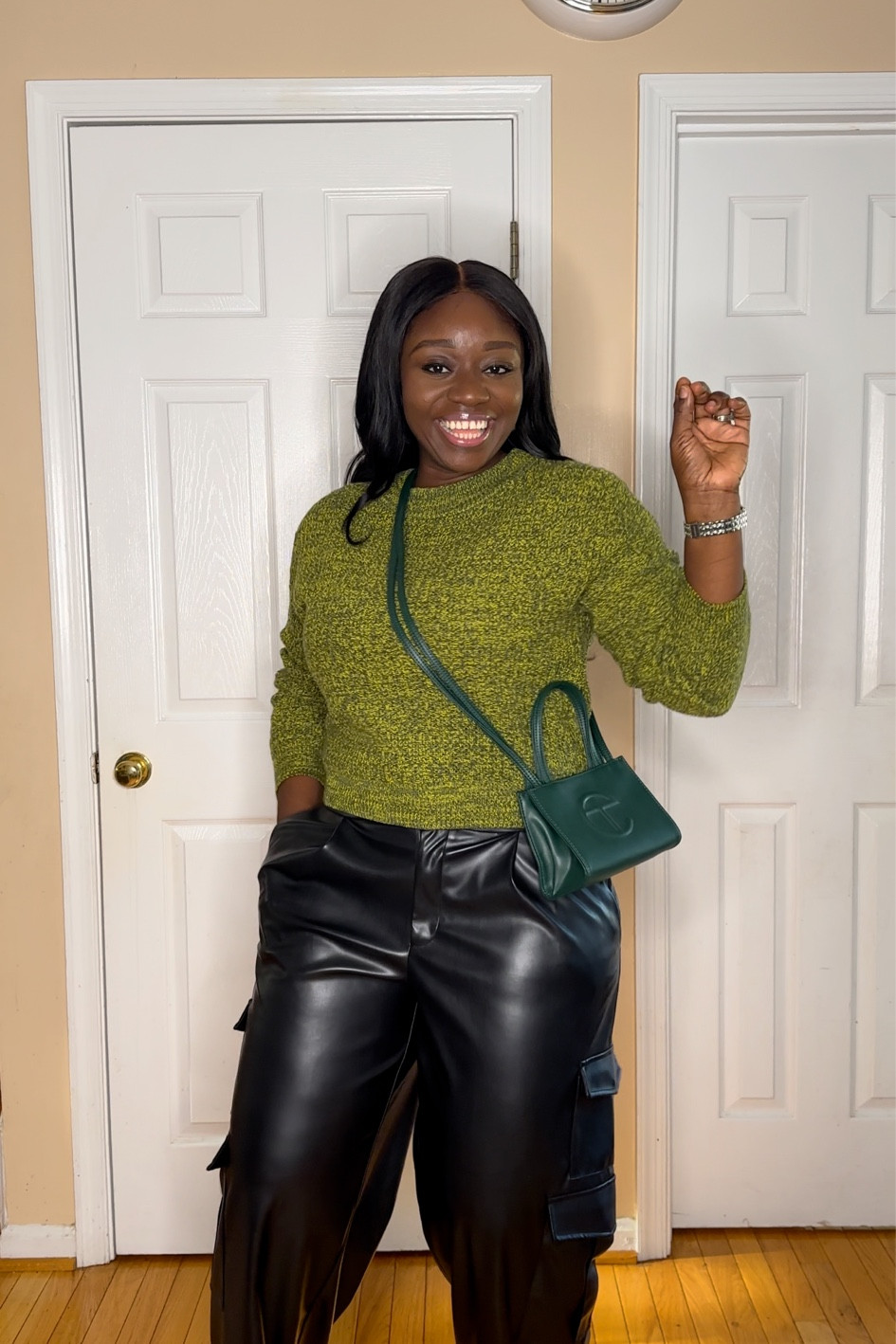 Are we sweater weather ready!? And Leather cargo pants? Ah count me in! 

#LTKfindsunder100 #LTKfindsunder50 #LTKstyletip