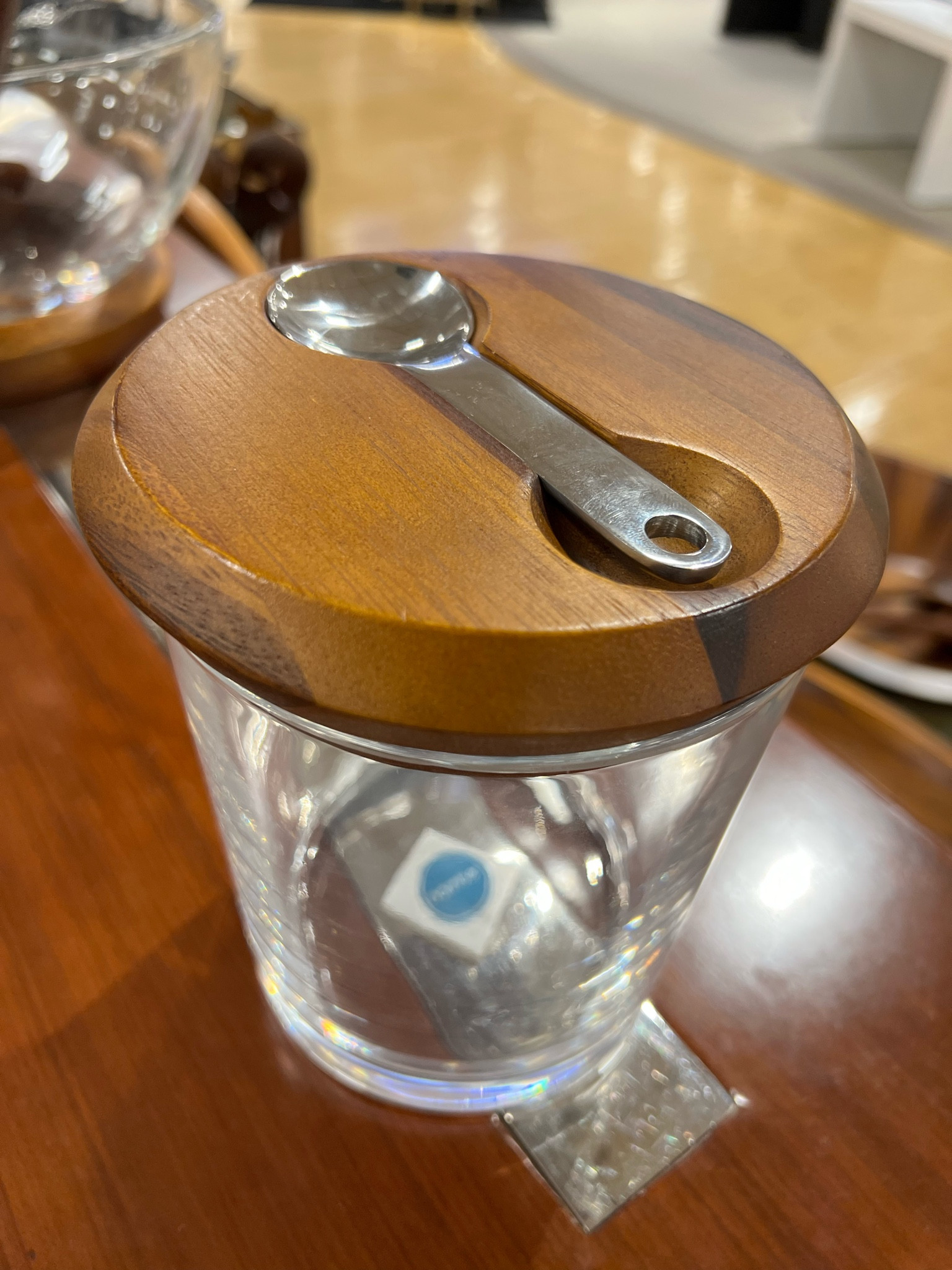 This is the best coffee jar. It is air tight, made with thick glass, and the spoon fits right on top of the lid…perfect for keeping ground coffee fresh ☕️ 
#coffee #jar

#LTKHome #LTKGiftGuide