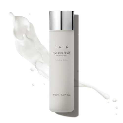 TIRTIR Milk Skin Rice Toner | Deep Moisturizing, Instant Glow, 2% Niacinamide, Rice Bran Extract, Ceramide, Panthenol, Cruelty-Free, Fungal Acne Friendly, Vegan, 5.07 fl.oz. | Amazon (US)