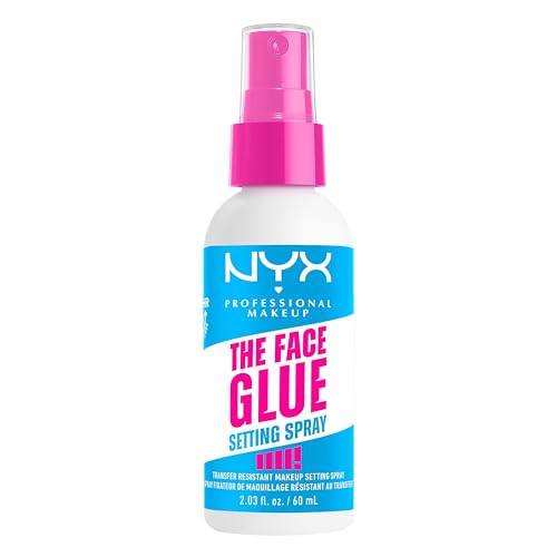NYX PROFESSIONAL MAKEUP The Face Glue Setting Spray, Transfer-Resistant Waterproof Setting Spray, Up to 24HR Make Up Wear | Amazon (US)