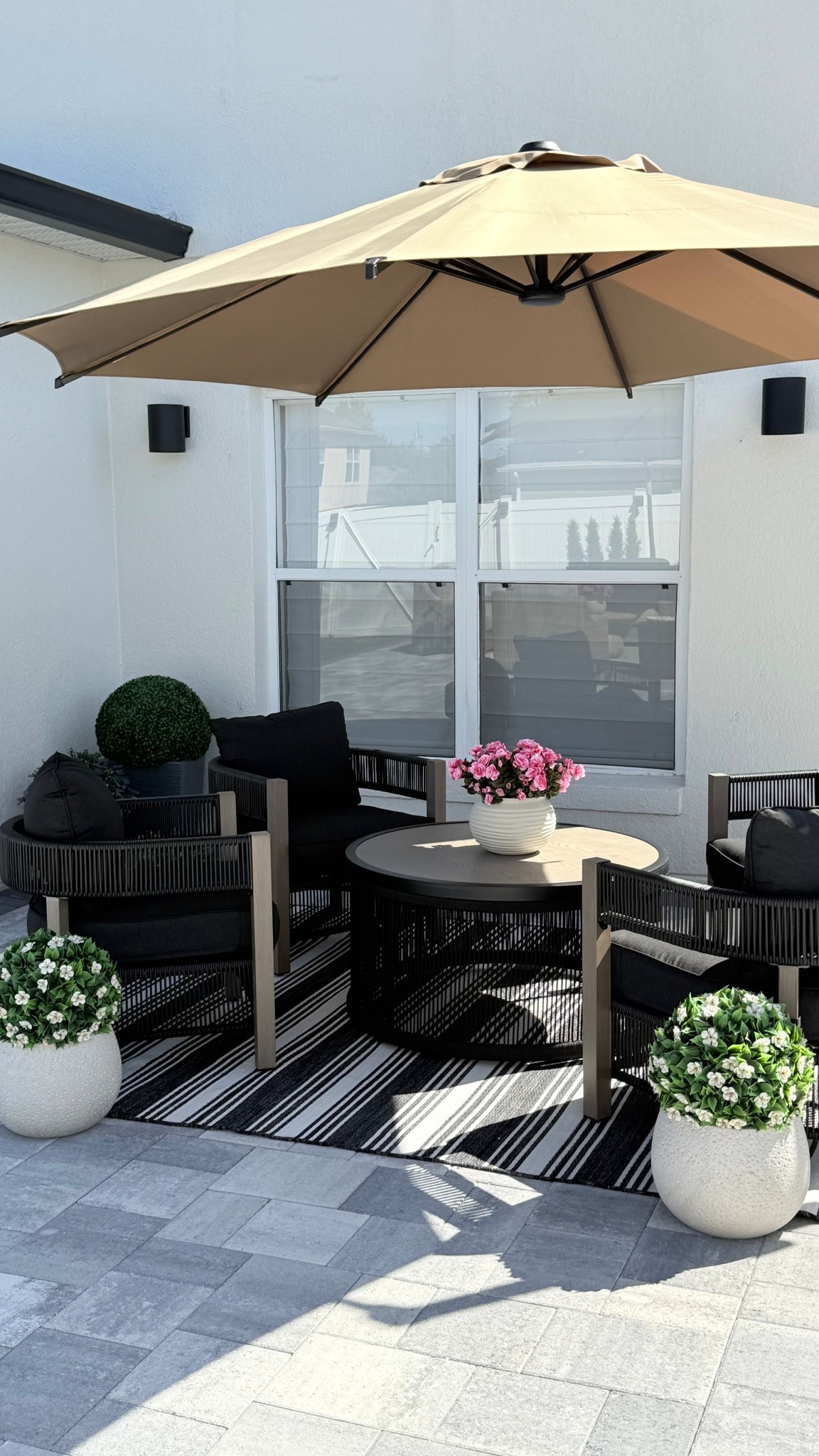 Outdoor furniture and decor 
Planter and stems for spring 

#walmartfinds

#LTKHome #LTKSpringSale #LTKSeasonal