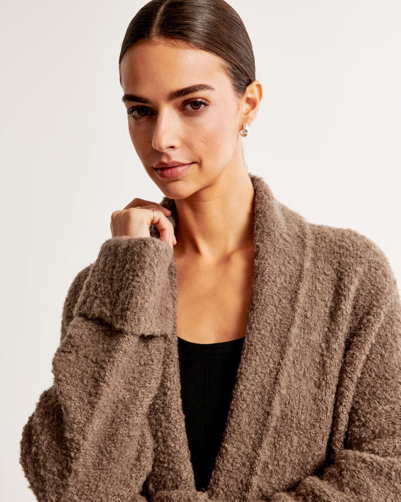 Lounge Long-Length Cardigan | Abercrombie & Fitch (US)