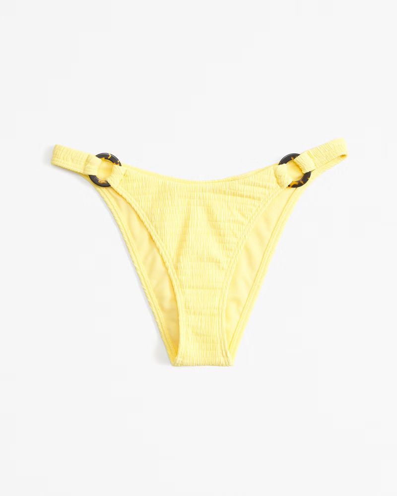 Women's O-Ring High-Leg Cheeky Bottom | Women's Swimwear | Abercrombie.com | Abercrombie & Fitch (US)