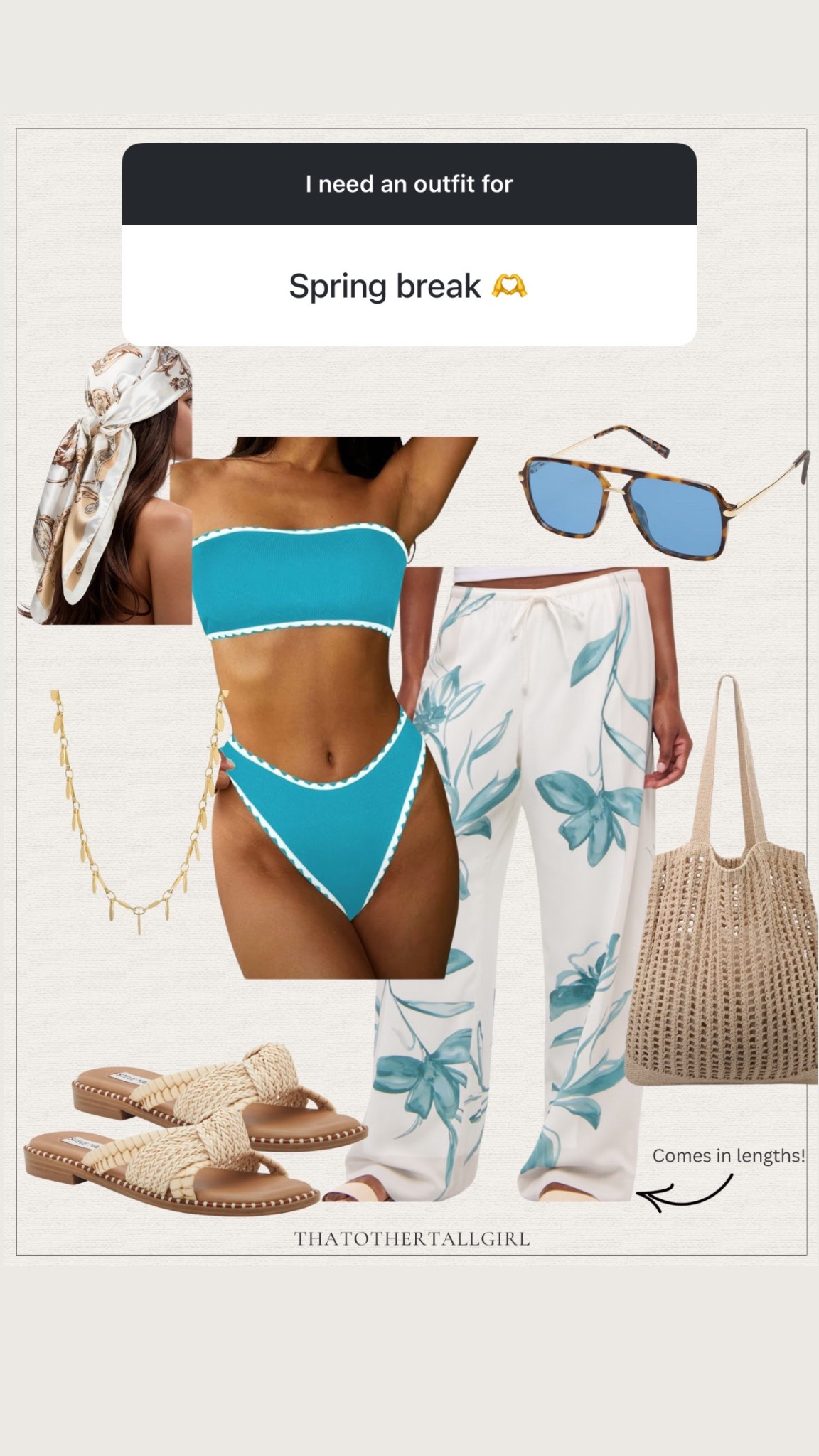 Spring break outfit/swimsuit 

#LTKSwim #LTKMidsize #LTKTravel