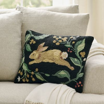 Elegant Easter Rabbit Pillow | Grandin Road | Grandin Road