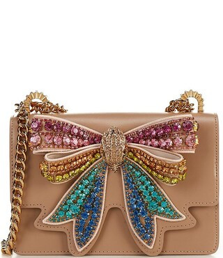 Kurt Geiger London Multicolored Crystal Bow Small Shoreditch Crossbody Bag | Dillard's | Dillard's