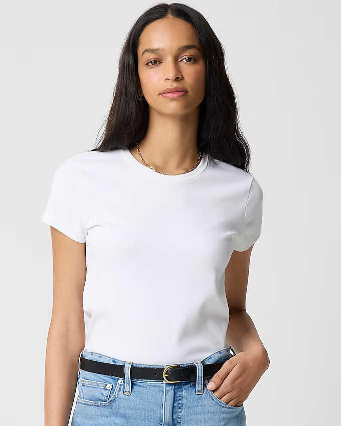 Essential short-sleeve crewneck tee | J.Crew Factory