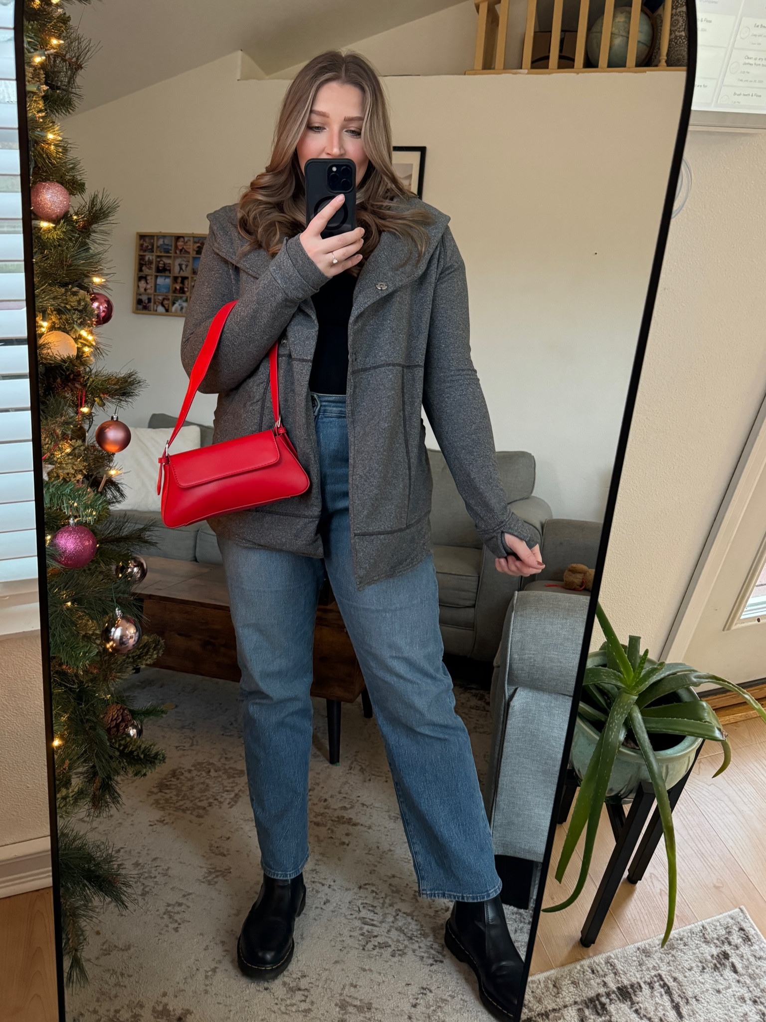 I can’t help it Madewell jeans and Doc Marten boots are my go-to lately. Throw a pop of color and it’s a put together (and comfortable) outfit. 

Everything I link is true to size  

#LTKstyletip #LTKsalealert #LTKmidsize