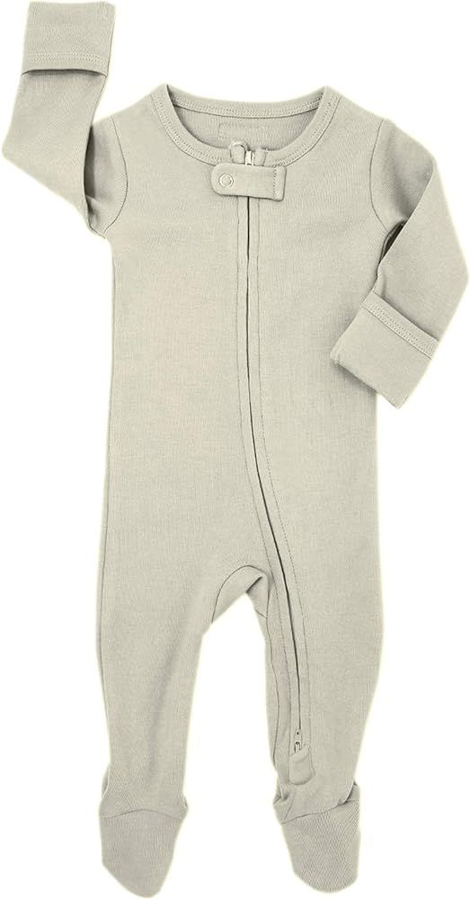 L'ovedbaby Organic Baby Zipper Footie | Amazon (US)