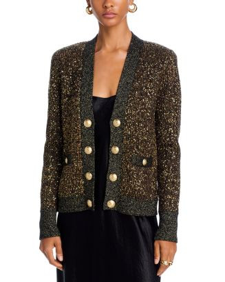 Jinny Sequin Cardigan | Bloomingdale's (US)