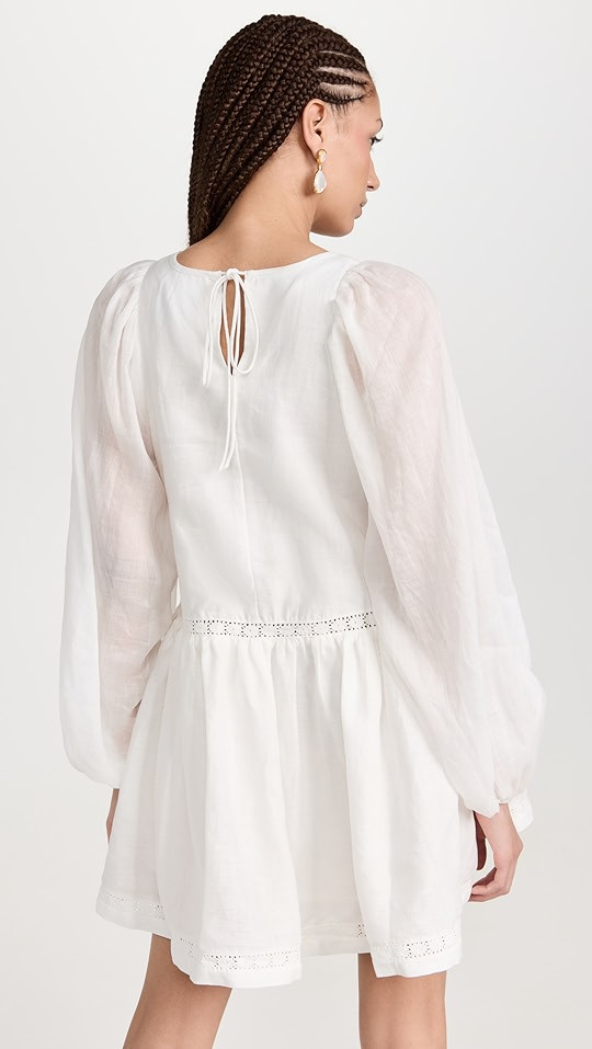 Lola Linen Ramie Mini Smock Dress | Shopbop