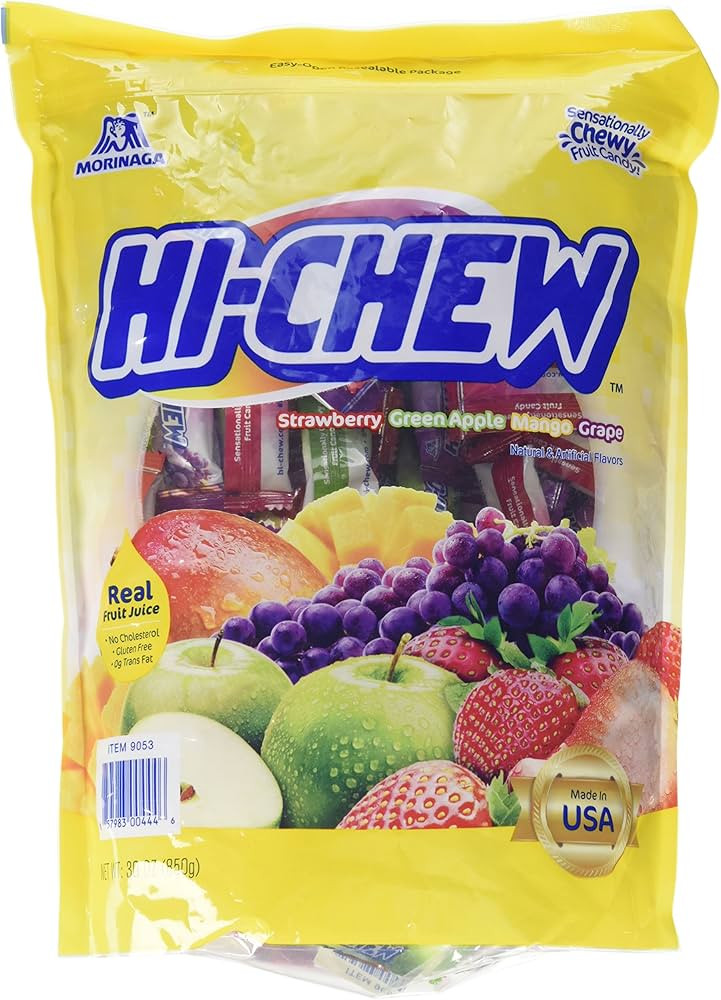 Extra-large Hi-Chew Fruit Chews, Variety Pack, (165+ pcs) - 1 bag | Amazon (US)