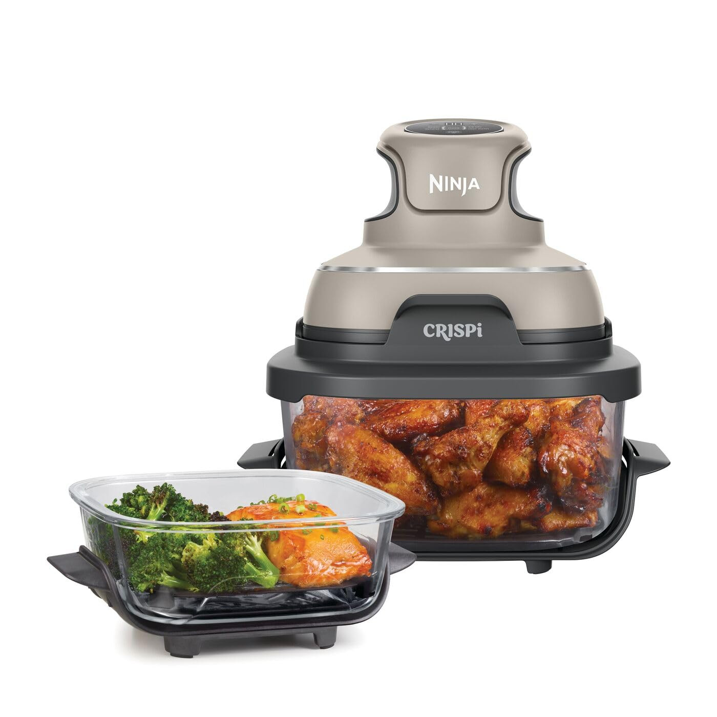 Ninja CRISPi Portable Air Fryer, 3.8L, 4-in-1: Air Fry, Roast, Keep Warm, Recrisp, Space Saving C... | Amazon (UK)