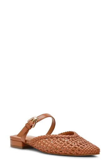 DV by Dolce Vita Domainica Woven Mule in Toffee at Nordstrom Rack, Size 9 | Nordstrom Rack