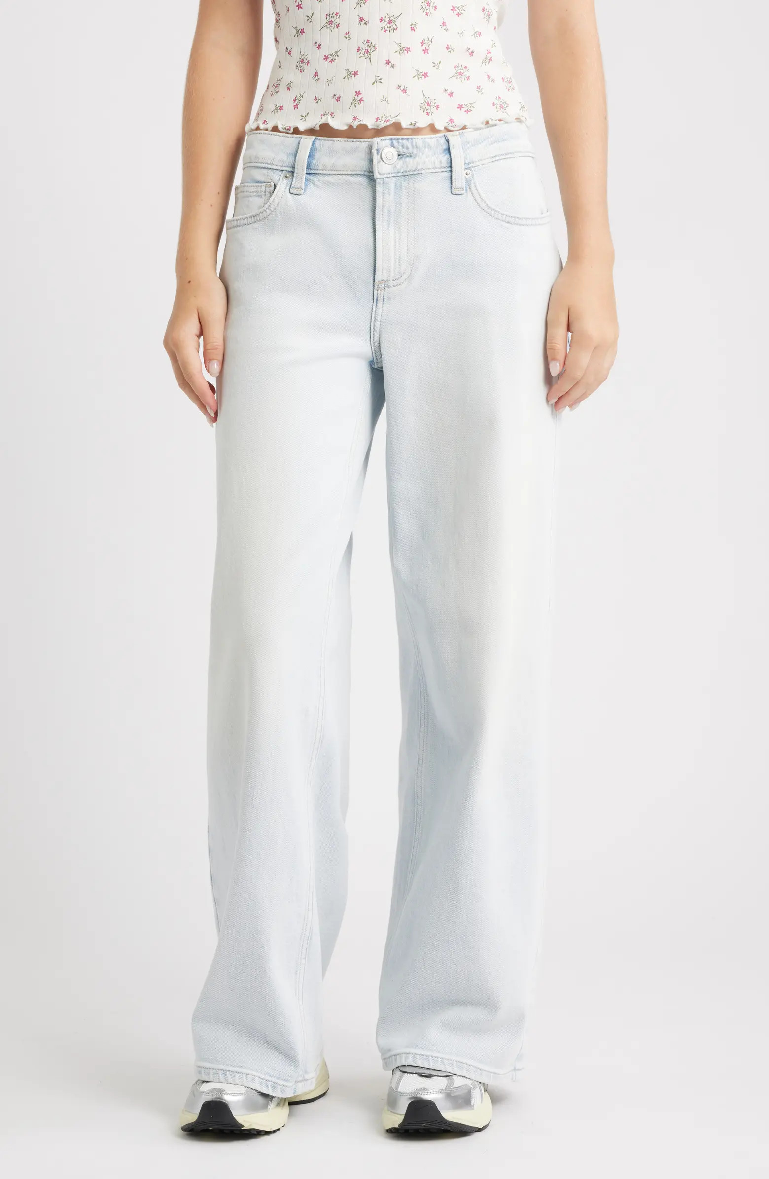 Low Rise Baggy Wide Leg Jeans | Nordstrom