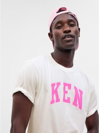 Gap × Barbie™ Adult Arch Logo T-Shirt | Gap (US)