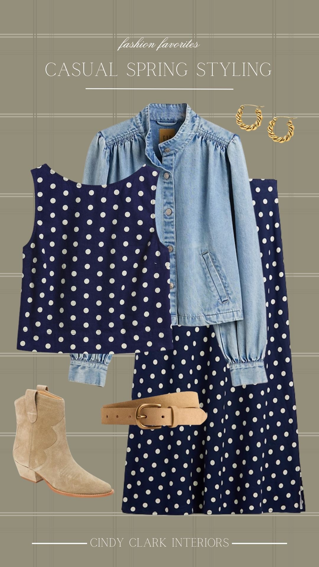I love a matching set! The easiest way to look elevated, chic, and put together without having to put too much thought into it. Love the navy polka dots for spring! 

#LTKgrwm #LTKootd