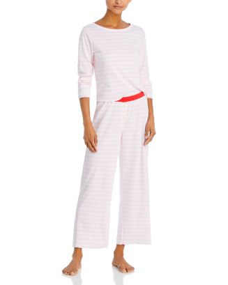 Ellie Striped Cotton Holiday Pajama Set | Bloomingdale's (US)