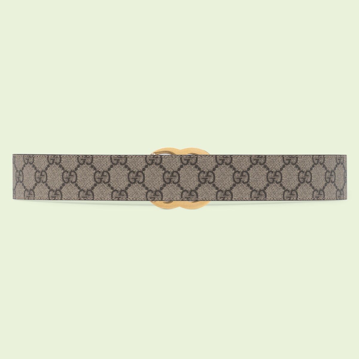 Gucci Leather belt with Double G buckle | Gucci (US)