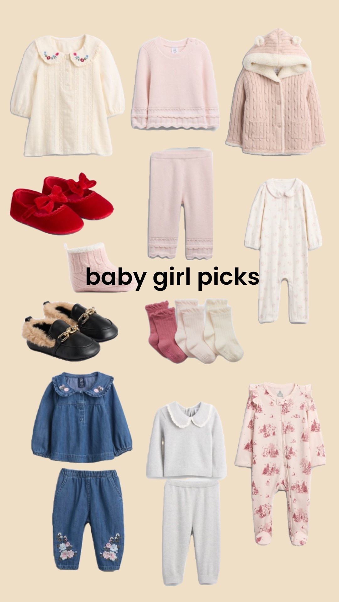Baby girl clothes at gap 

#LTKHoliday #LTKSeasonal #LTKBaby