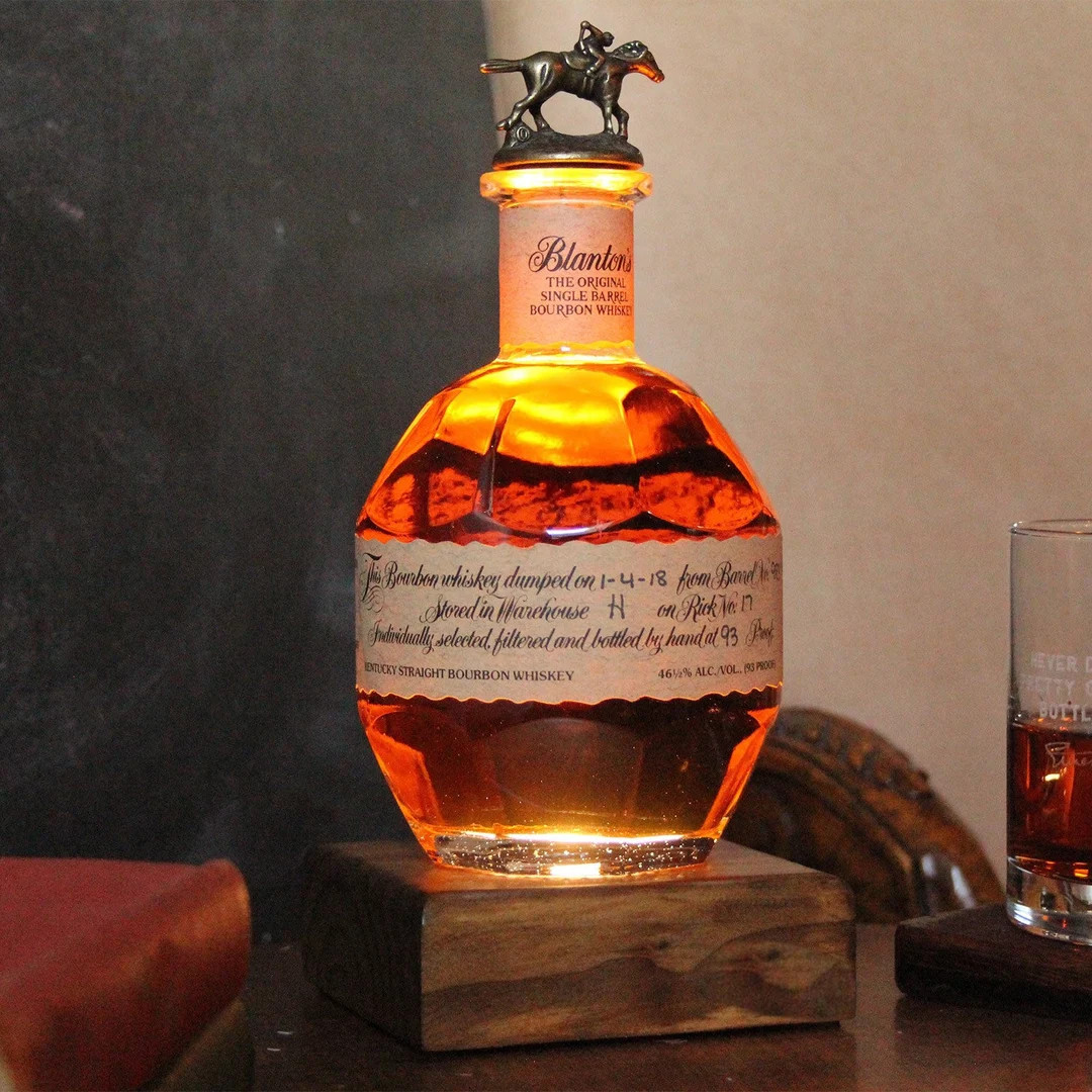 Reclaimed / Repurposed Blantons Bourbon Bottle Accent Desk - Etsy | Etsy (US)