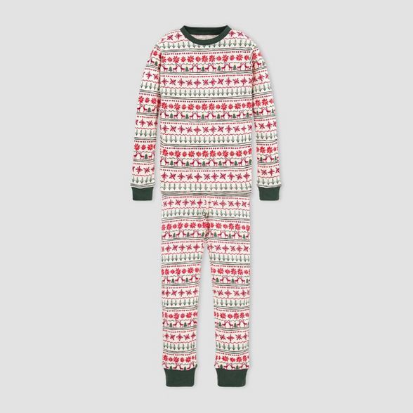 Burt's Bees Baby® Kids' Organic Cotton Fair Isle Pajama Set | Target