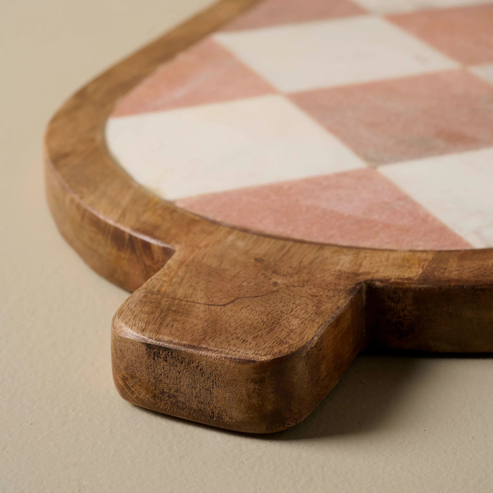 Carmella Checkered Marble Serving Board | Magnolia