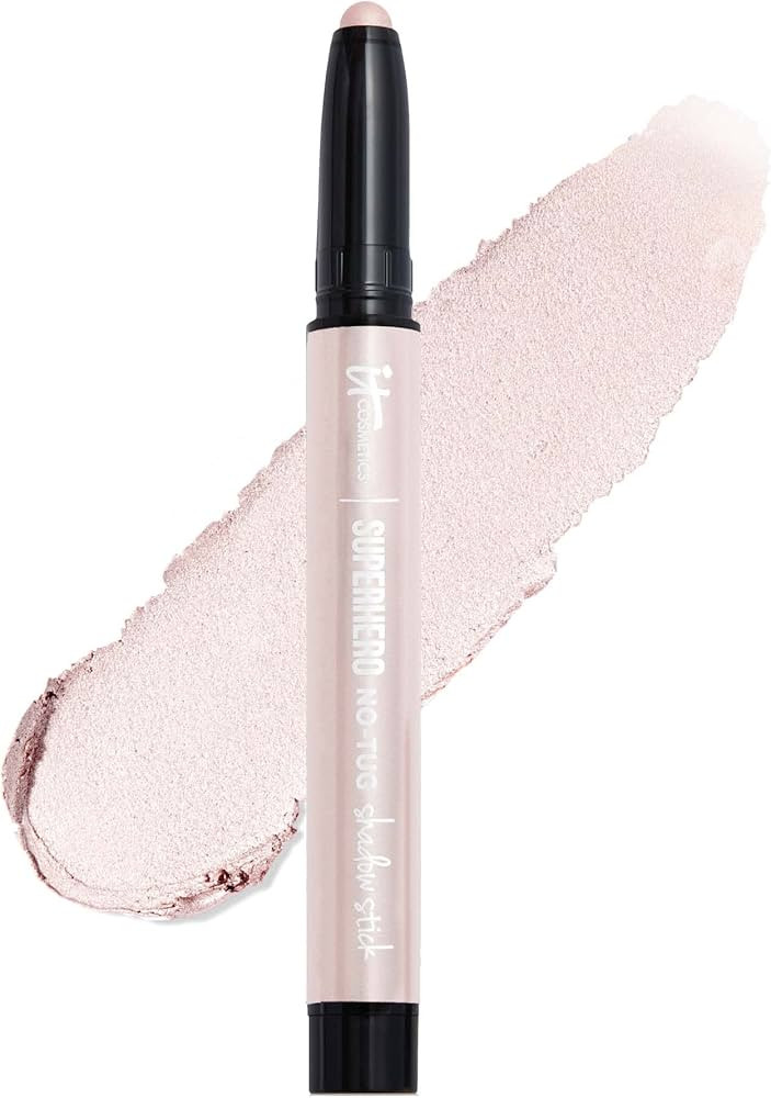 IT Cosmetics Superhero No-Tug Waterproof Eyeshadow Stick - Longwear, Blendable Cream Eyeshadow wi... | Amazon (US)
