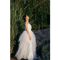 Bridal Skirt - Tutu Tulle Bridesmaid Wedding Separates Modern Dress Pink | Etsy (UK)