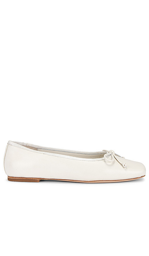 LPA Natasha Ballet Flat in White. Size 8.5. Also in 9, 9.5, 10. | Revolve Clothing (Global)