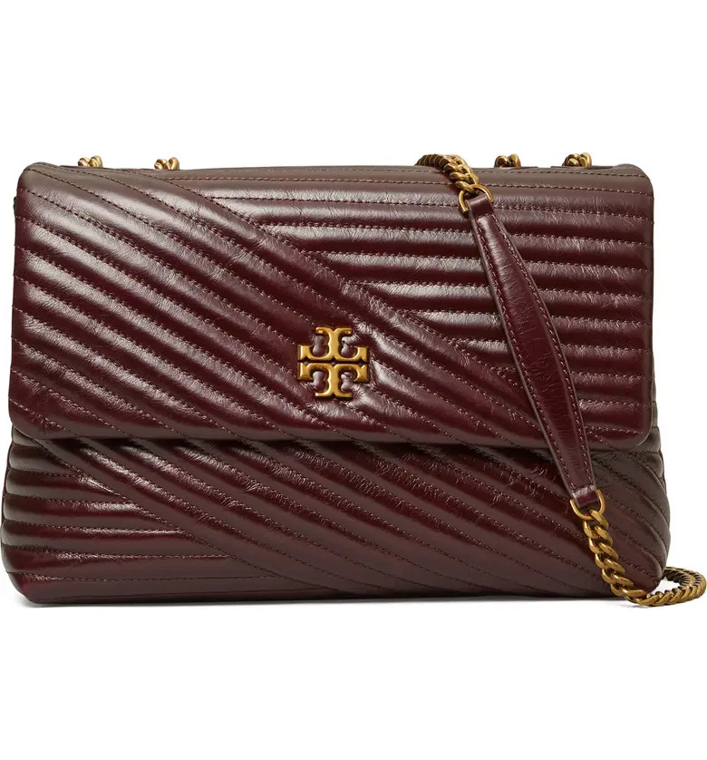 Kira Chevron Quilted Convertible Leather Crossbody Bag | Nordstrom