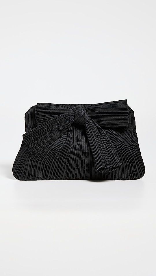 Rayne Pleated Frame Clutch with Bow | Shopbop