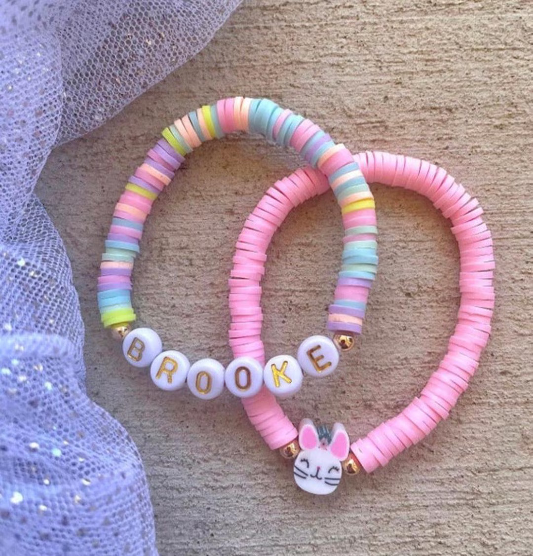 Easter Gift for Kids Easter Basket Stuffer Birthday Gift for Kids Easter Outfit Easter Bracelet K... | Etsy (US)