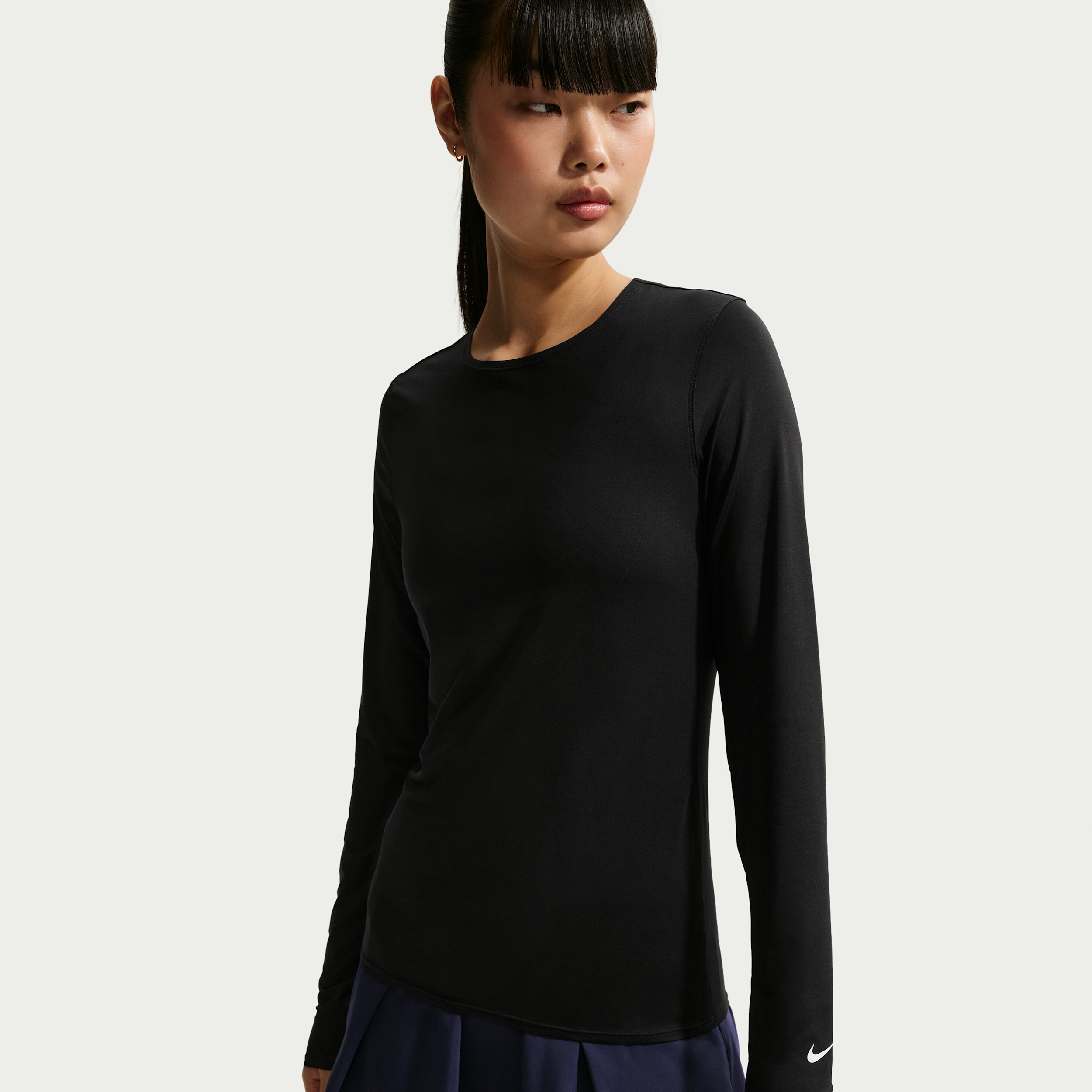 Nike Women's Golf Club Dri-FIT UV Long-Sleeve Golf Top in Black | IH4204-010 | Nike (US)
