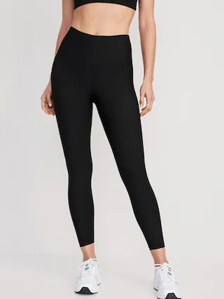 High-Waisted PowerSoft 7/8 Leggings | Old Navy (CA)