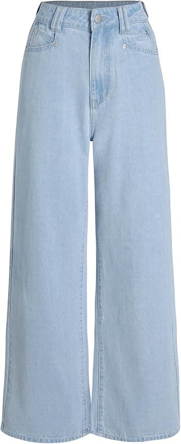 CIDER Denim High Waist Wide Leg Jeans | Amazon (US)