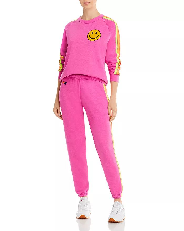 Rainbow Stripe Smiley Sweatshirt & Sweatpants - 150th Anniversary Exclusive | Bloomingdale's (US)