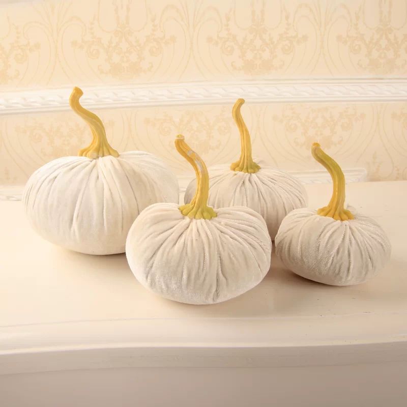 Velvet Pumpkin Decorative Accent | Wayfair North America