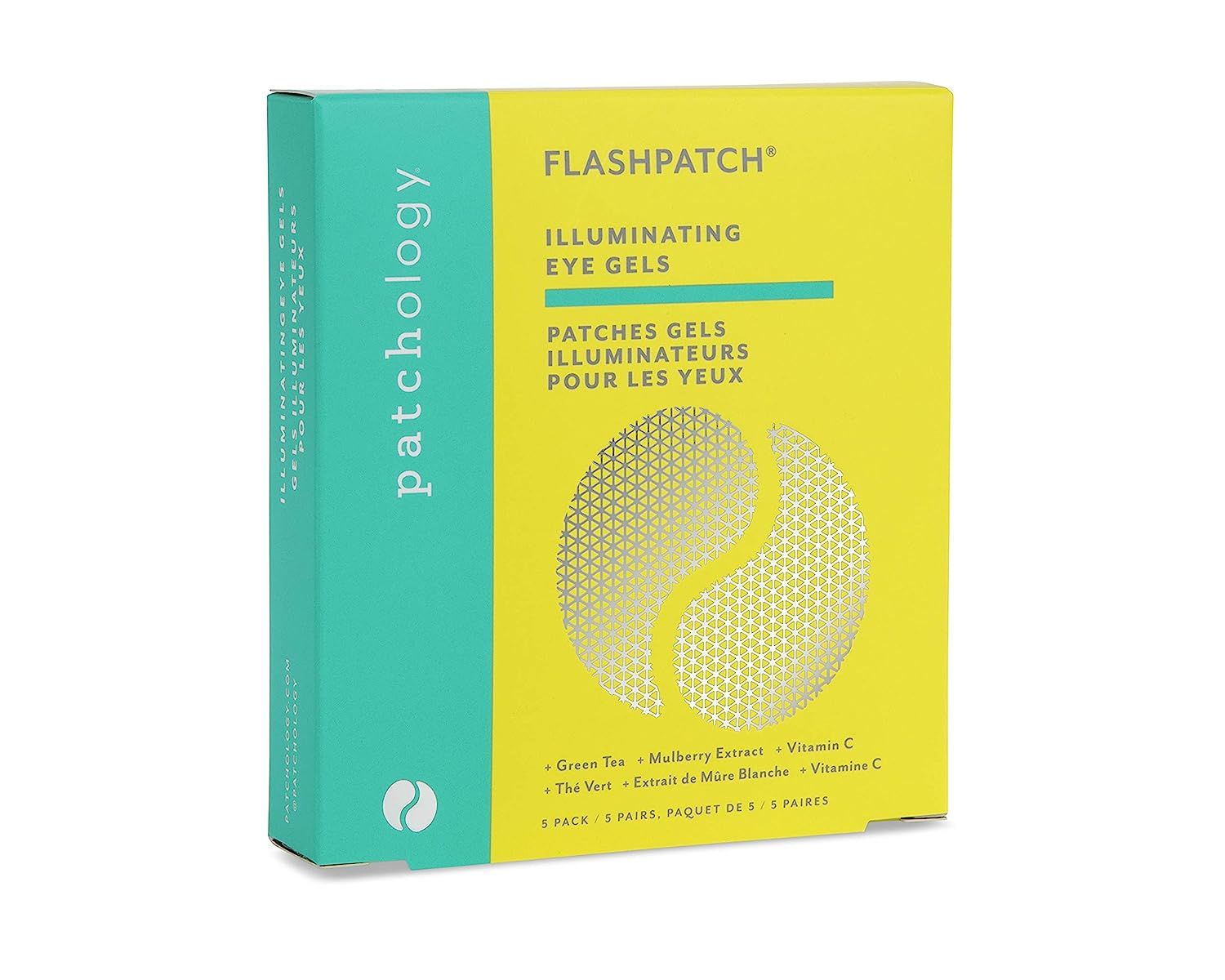 Patchology FlashPatch Illuminating Eye Gels, 5 Count | Amazon (US)